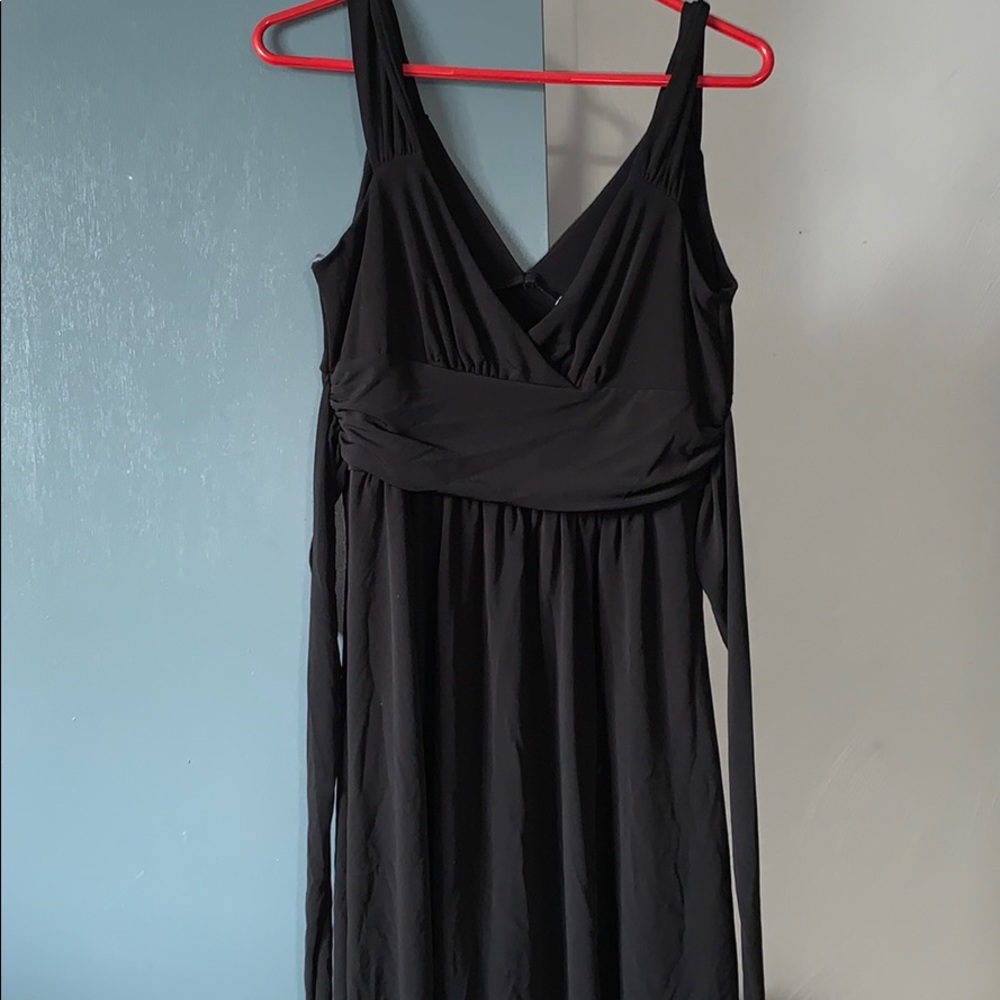 Ruby tank dress with tie. Size large.